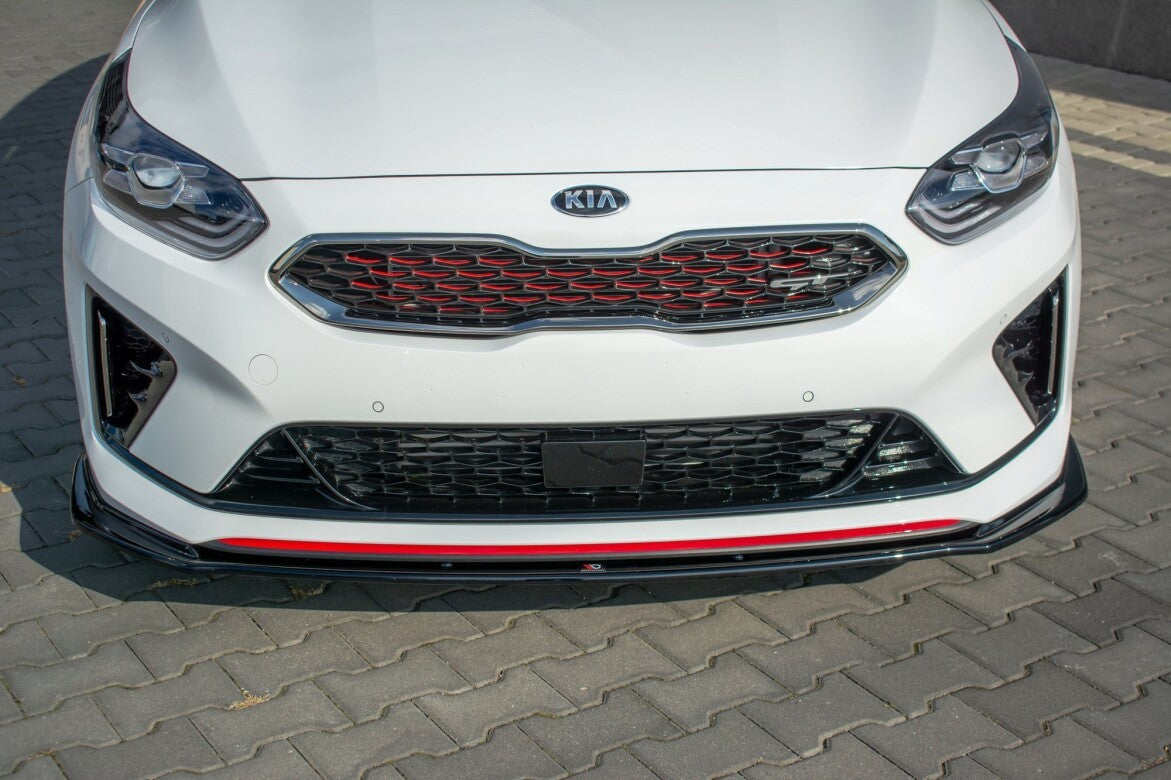 Maxton Design Cup Spoilerlippe Front Ansatz für Kia ProCeed GT (2018-) | V3