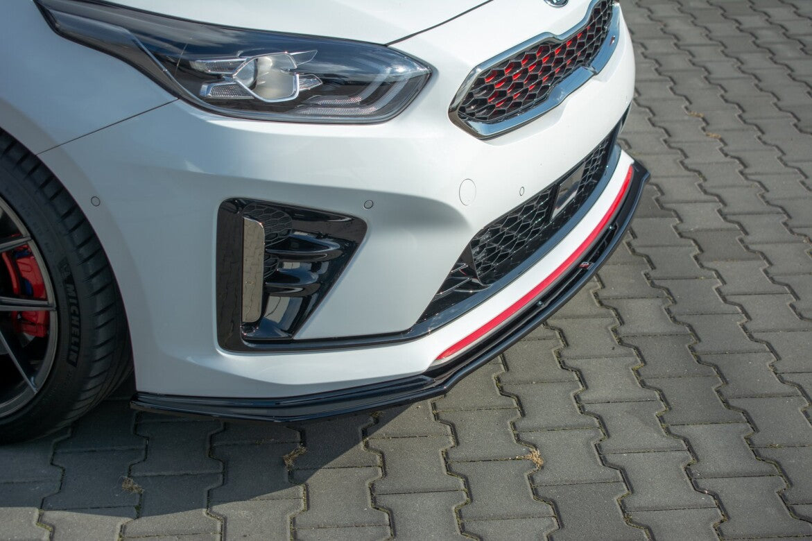 Maxton Design Cup Spoilerlippe Front Ansatz für Kia ProCeed GT (2018-) | V3