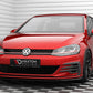 Maxton Design Cup Spoilerlippe Front Ansatz für VW Golf 7 GTI Facelift (2017-2021) | V.5