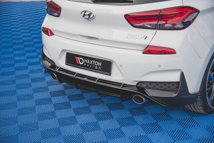 Maxton Design Heck Ansatz Diffusor Hyundai i30 N Hatchback (2017-2019) | V.3