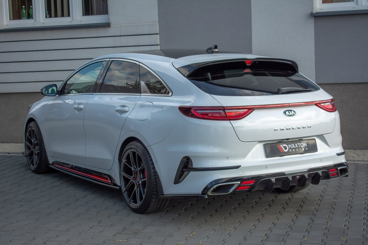 Maxton Design Spoiler Aufsatz Abrisskante für Kia ProCeed GT (2018-)