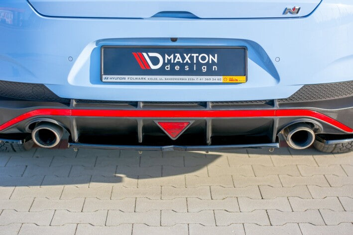 Maxton Design Mittlerer Cup Diffusor Heck Ansatz Hyundai i30 N Fastback (2018-) | DTM Look