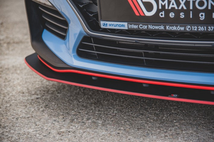Maxton Design Street Pro Cup Spoilerlippe Front Ansatz Hyundai i30 N (2017-2019) inkl. Fastback
