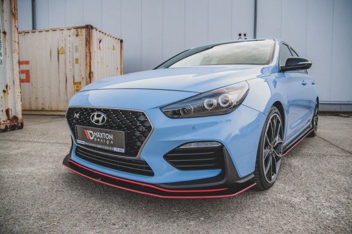 Maxton Design Street Pro Cup Spoilerlippe Front Ansatz Hyundai i30 N (2017-2019) inkl. Fastback