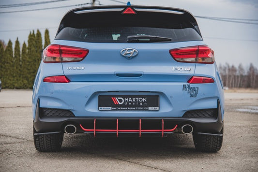 Maxton Design Street Pro Heckschürze Hyundai i30 N (2017-2019) | V.2