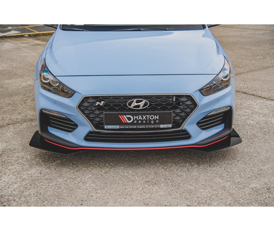 Front Stoßstangen Racing Flaps für Hyundai I30 N Mk3 Hatchback  Fastback