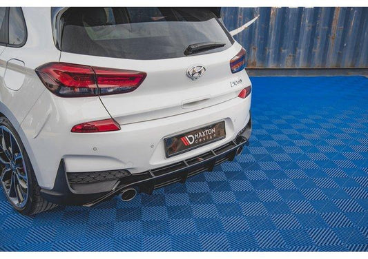 Heck Ansatz Diffusor V.3 für Hyundai I30 N Mk3 Hatchback