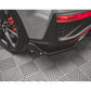 Heck Ansatz Flaps Diffusor +Flaps für V.1 Hyundai I30 N Hatchback Mk3 Facelift