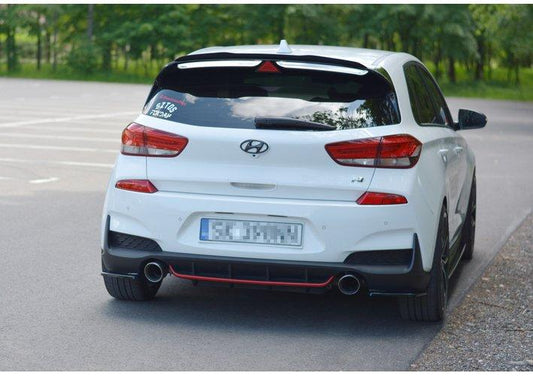 Heck Ansatz Flaps Diffusor für HYUNDAI I30 Mk3 N