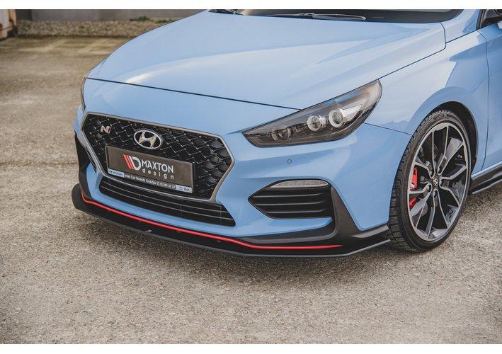 Robuste Racing Cup Spoilerlippe Front Ansatz für Hyundai I30 N Mk3 Hatchback / Fastback