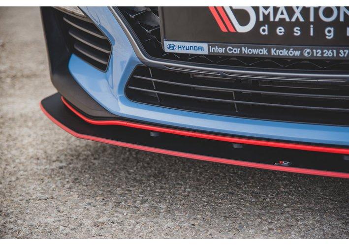 Robuste Racing Cup Spoilerlippe Front Ansatz für Hyundai I30 N Mk3 Hatchback / Fastback