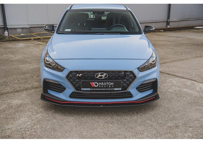 Robuste Racing Cup Spoilerlippe Front Ansatz für Hyundai I30 N Mk3 Hatchback / Fastback