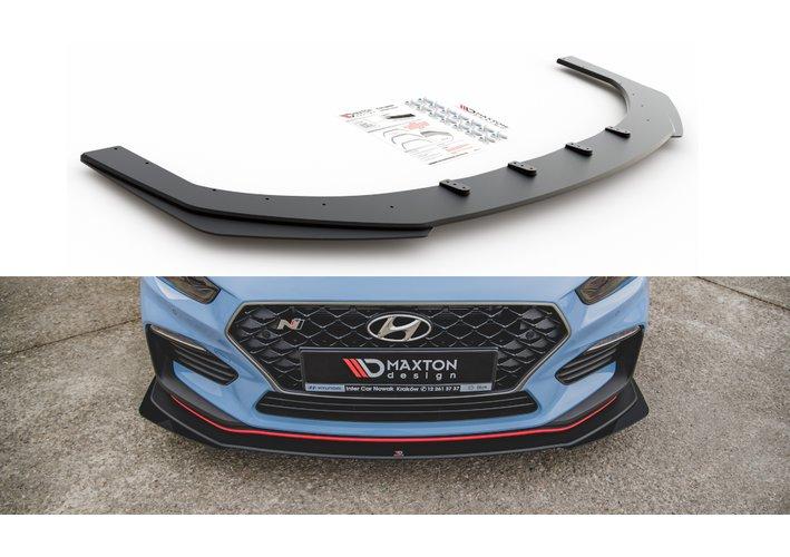 Robuste Racing Cup Spoilerlippe Front Ansatz für Hyundai I30 N Mk3 Hatchback / Fastback