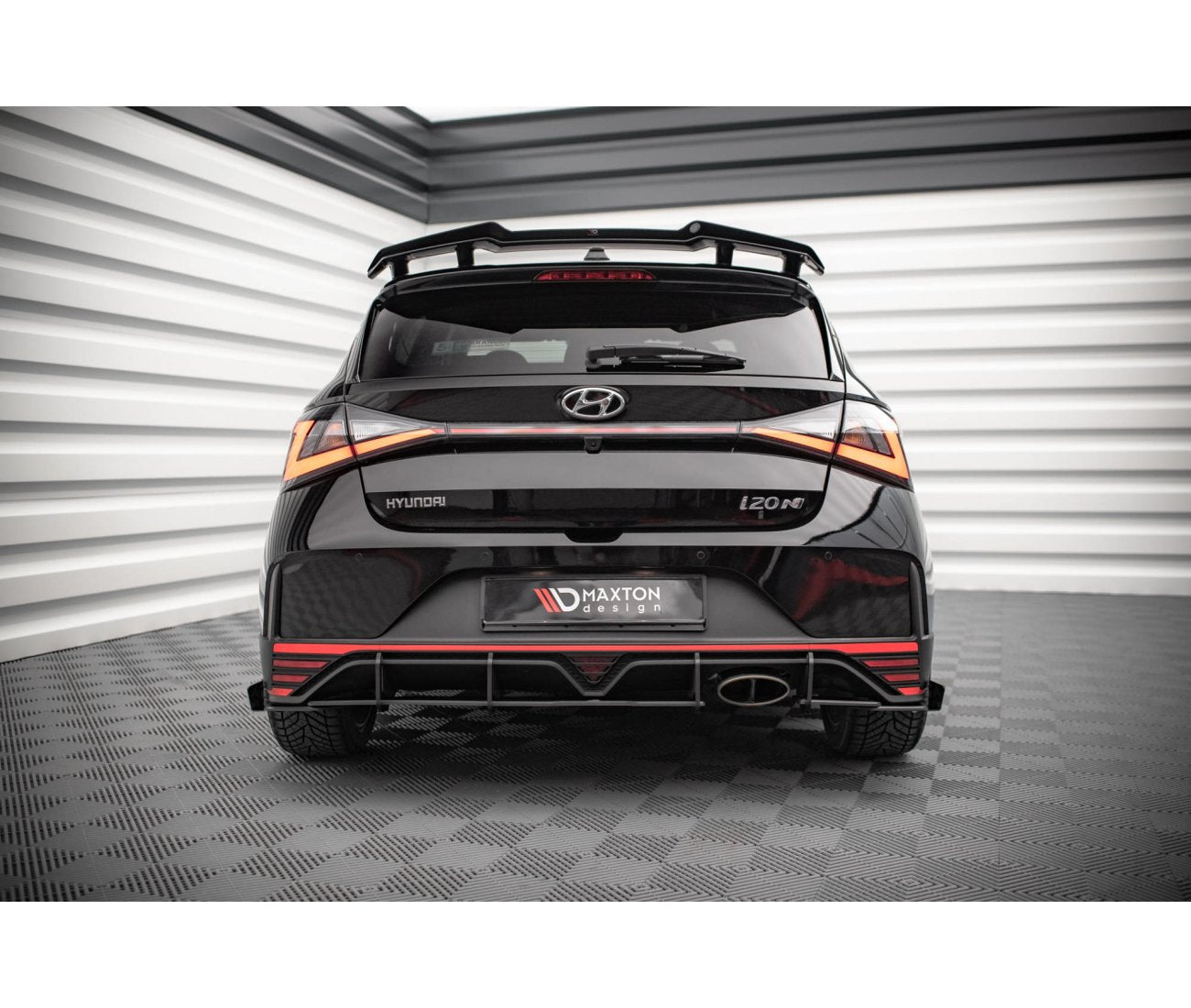 Street Pro Heckschürze für Hyundai I20 N Mk3